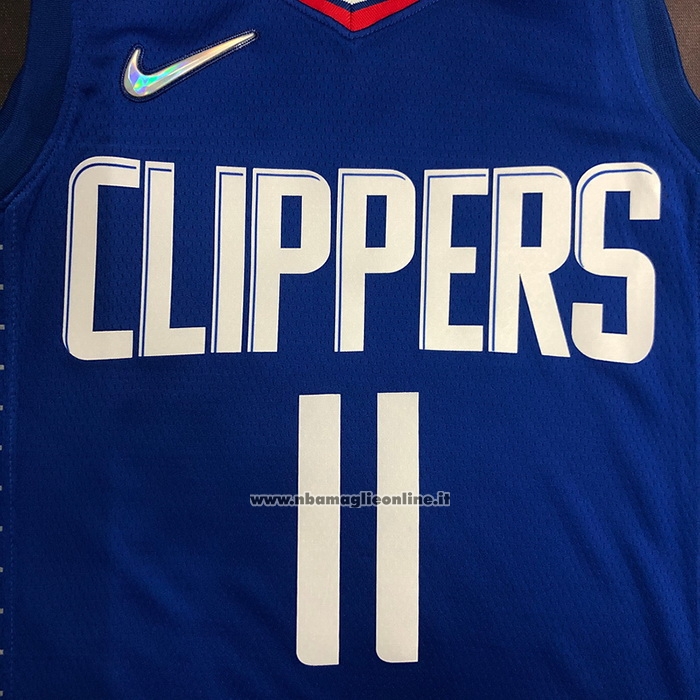 Maglia Los Angeles Clippers John Wall #11 Icon 2020-21 Blu